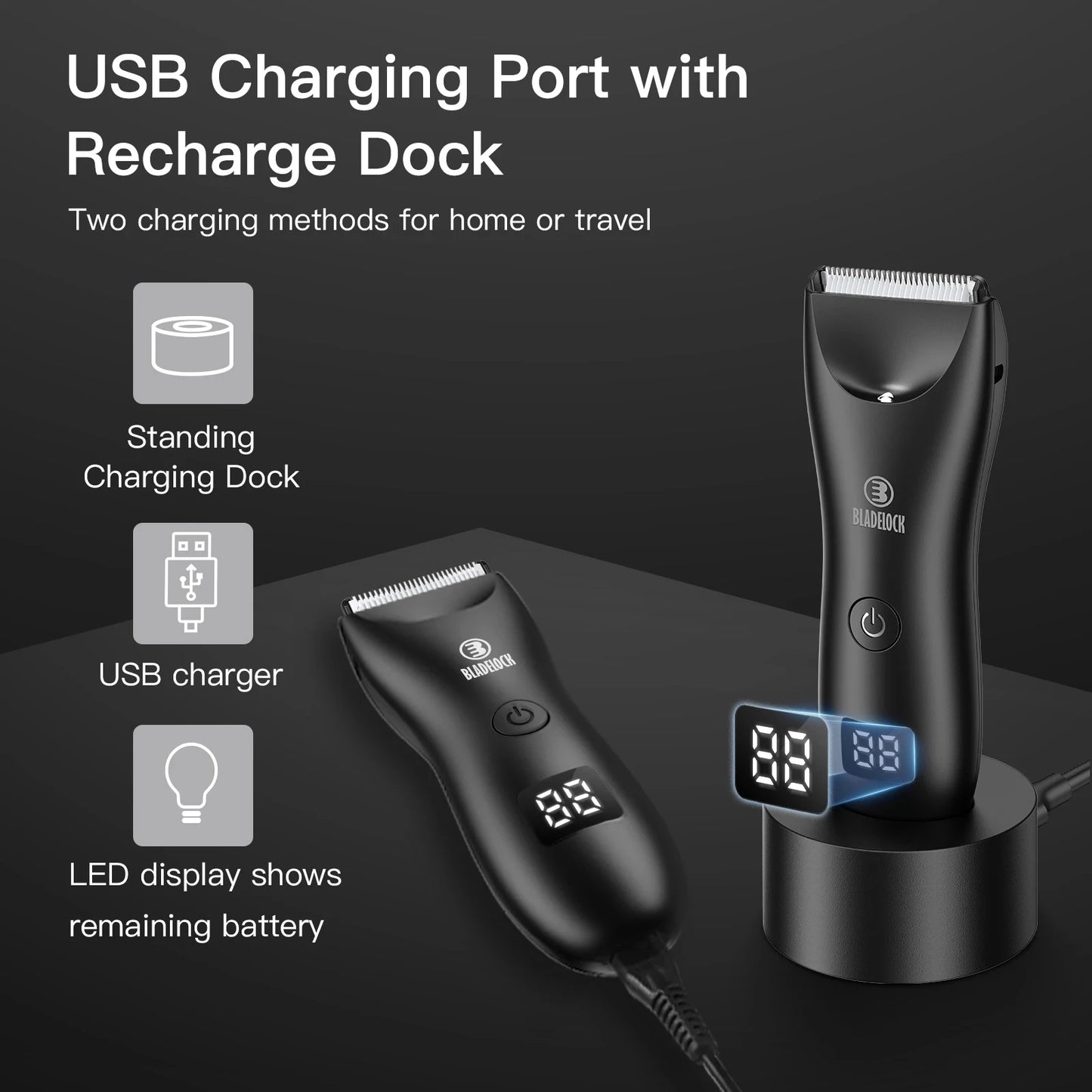 Aparador De Pelos Masculino BladeLock