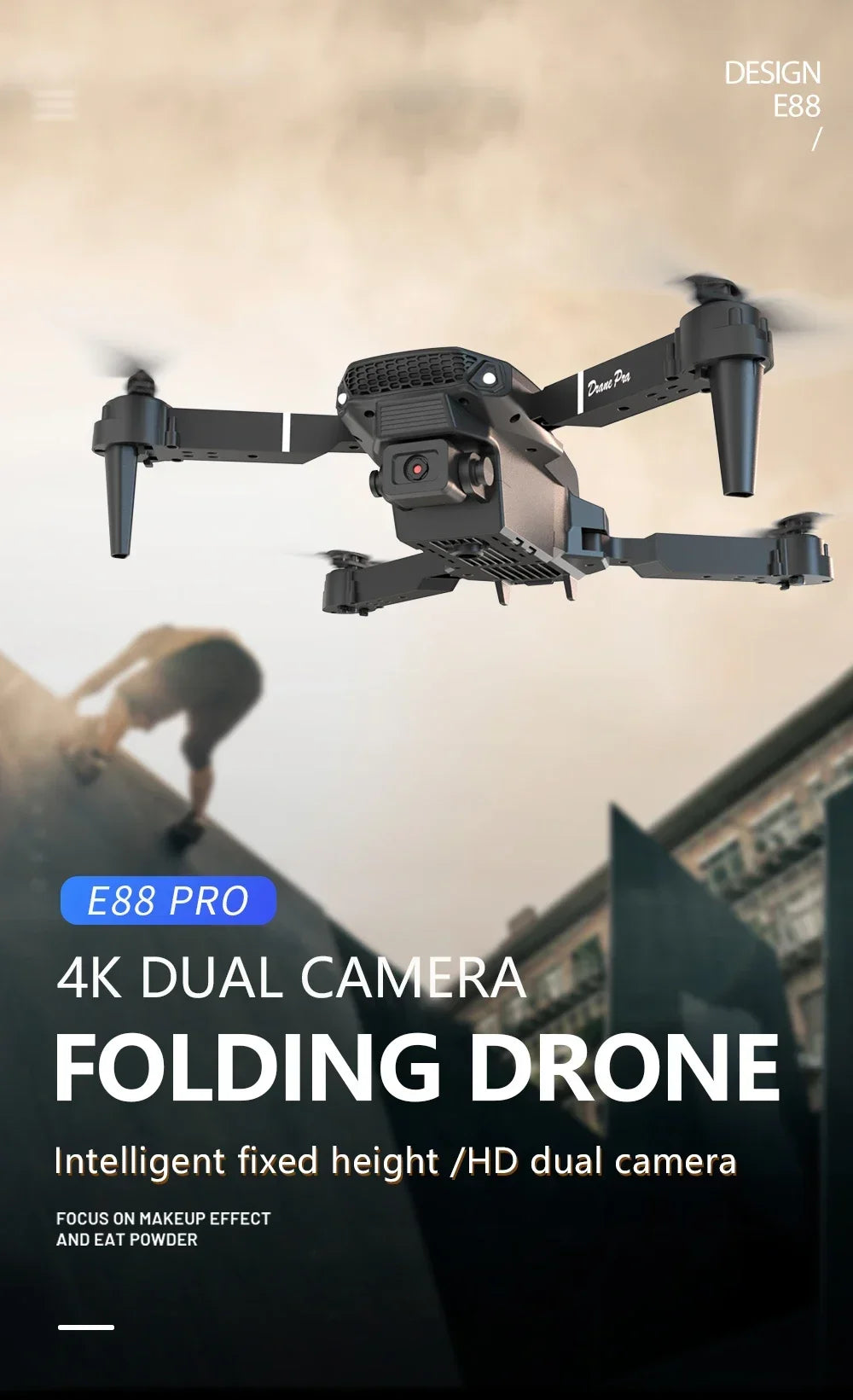 Drone E88 4K UHD
