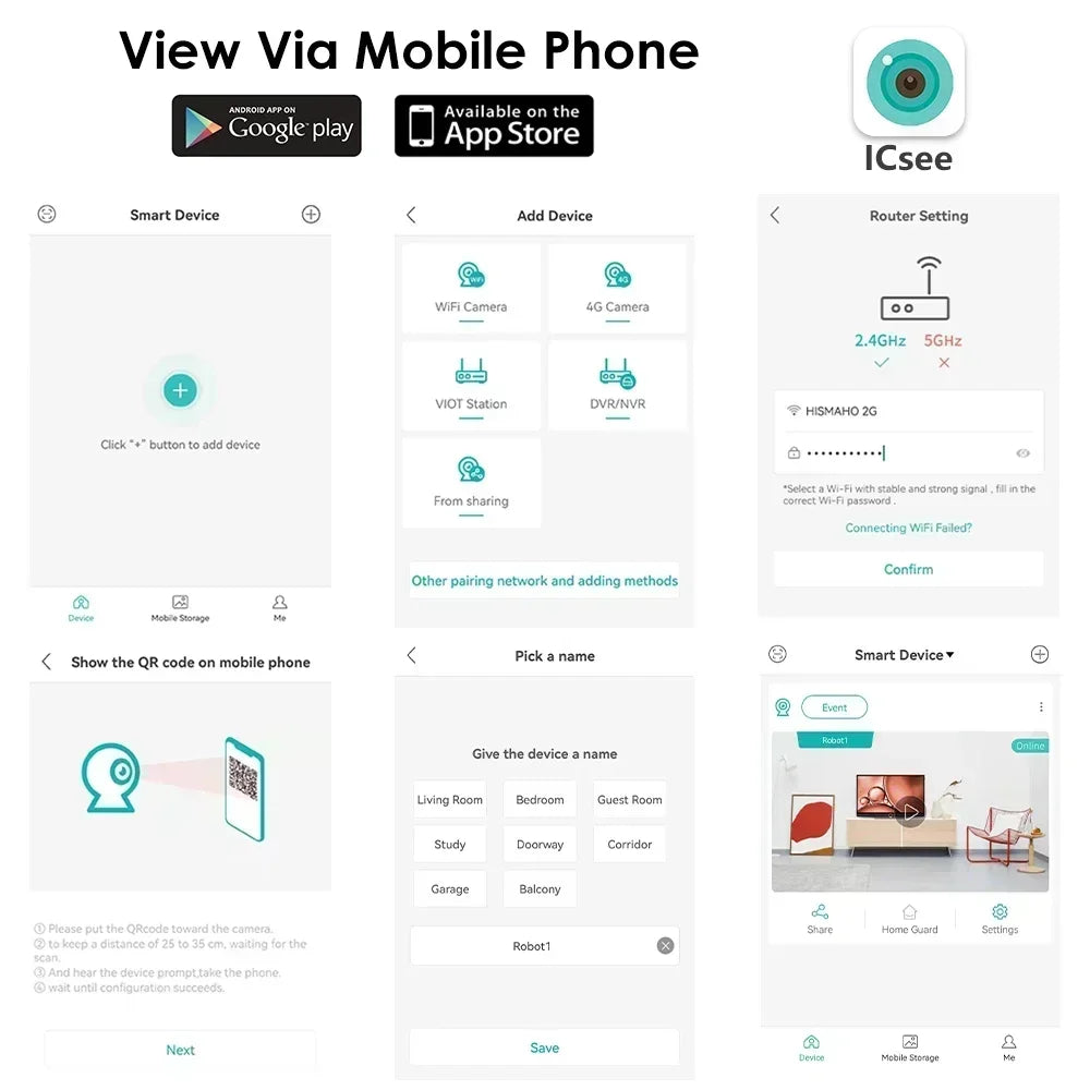 8MP Outdoor Wifi PTZ Camera Dual Lens Dual Screen AI Auto Tracking IP Video Surveillance Camera CCTV Two Way Audio