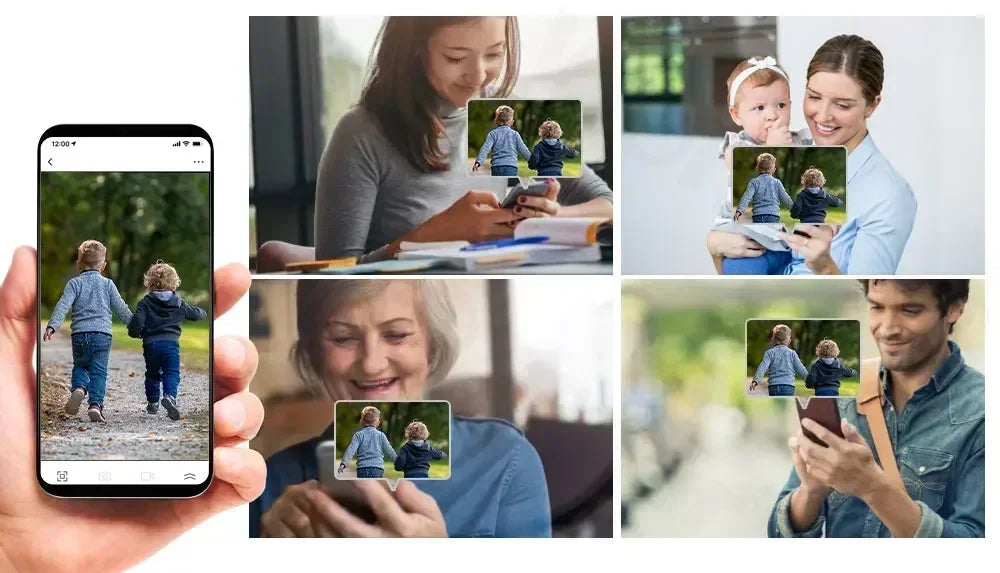 8MP Outdoor Wifi PTZ Camera Dual Lens Dual Screen AI Auto Tracking IP Video Surveillance Camera CCTV Two Way Audio