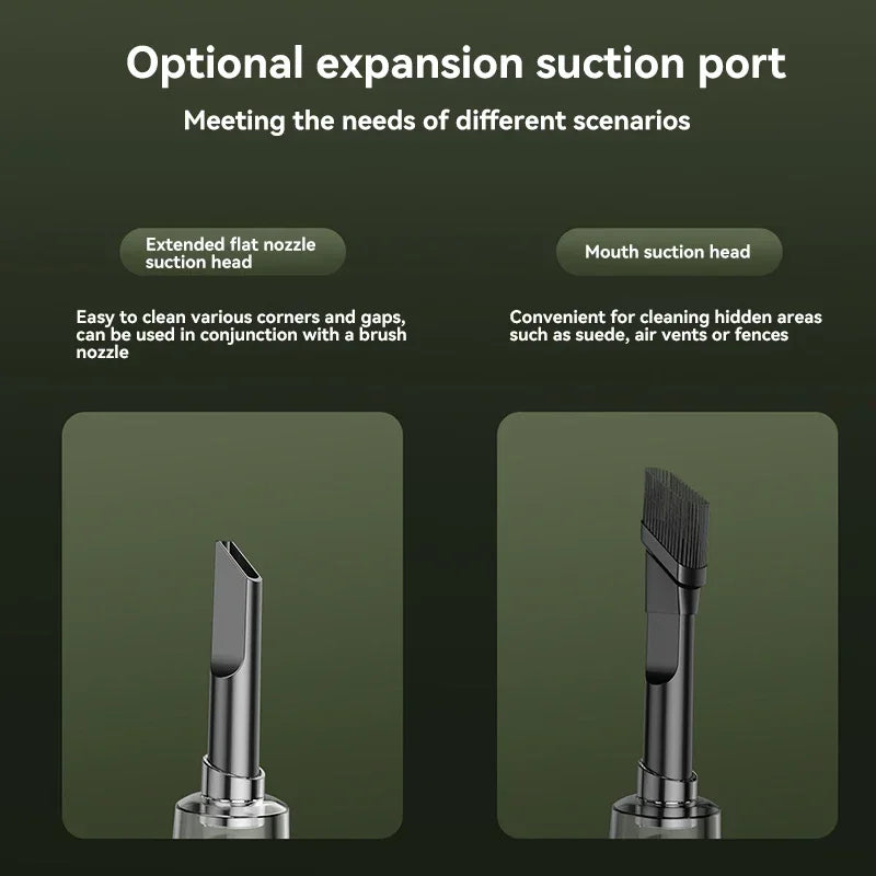 Xiaomi Car Vacuum Cleaner Wireless High Power Powerful Cleaning Dust Removal Multi Wet Dry Dual-Use Handheld Vacuum Cleaner