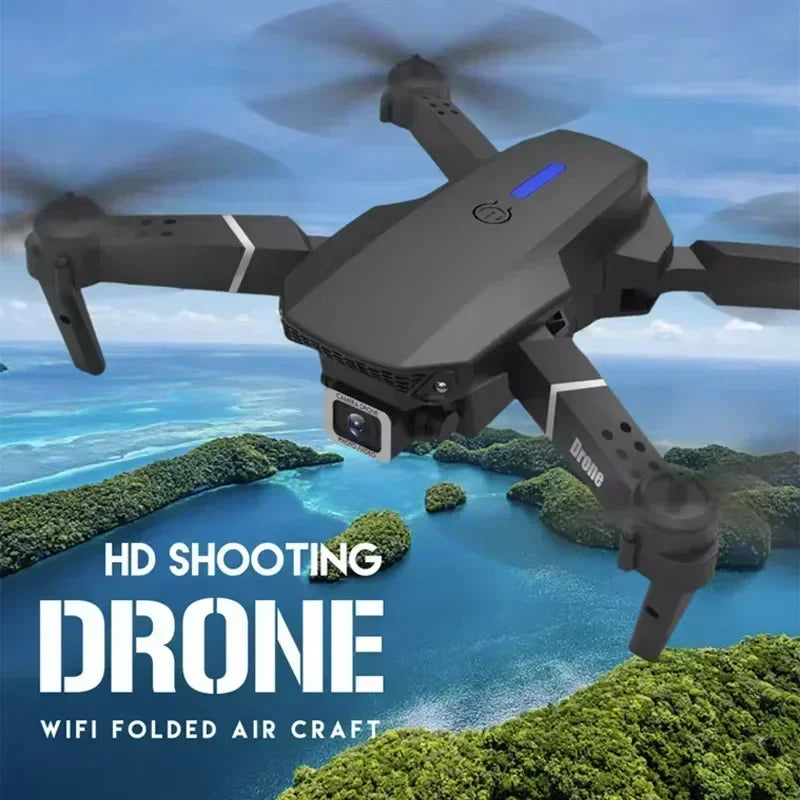 E88 Pro WIFI FPV Drone Wide Angle HD 4K 1080