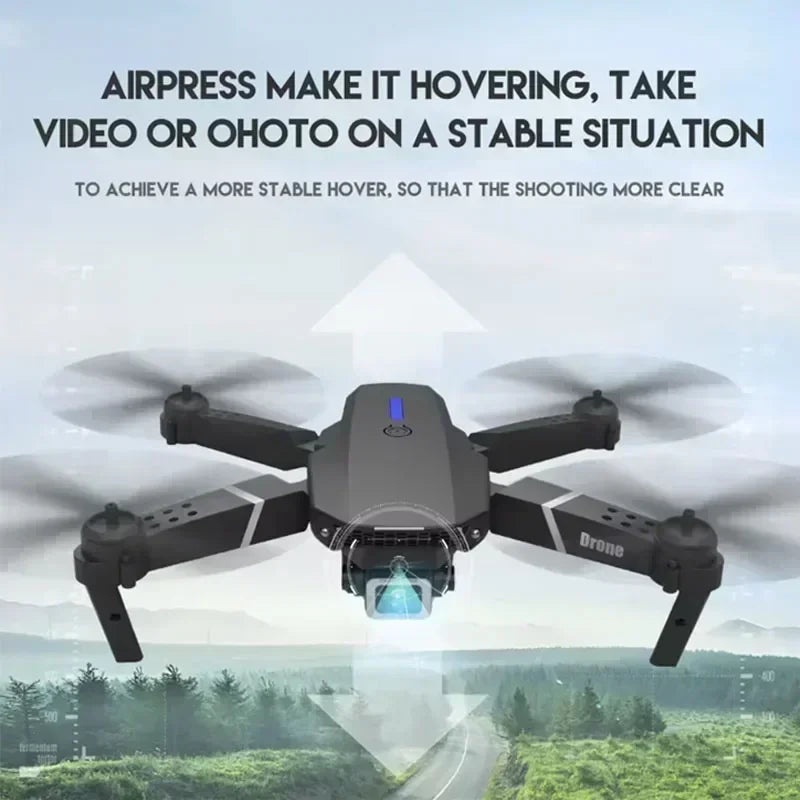 E88 Pro WIFI FPV Drone Wide Angle HD 4K 1080