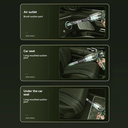Xiaomi Car Vacuum Cleaner Wireless High Power Powerful Cleaning Dust Removal Multi Wet Dry Dual-Use Handheld Vacuum Cleaner