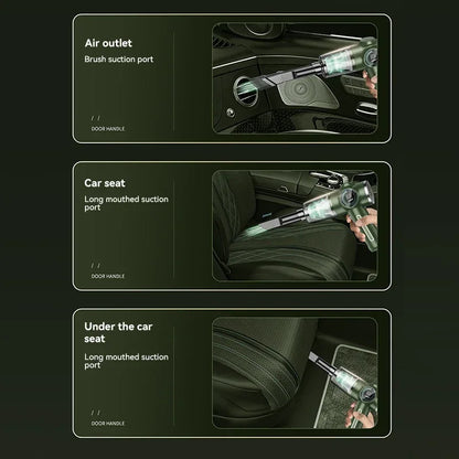 Xiaomi Car Vacuum Cleaner Wireless High Power Powerful Cleaning Dust Removal Multi Wet Dry Dual-Use Handheld Vacuum Cleaner