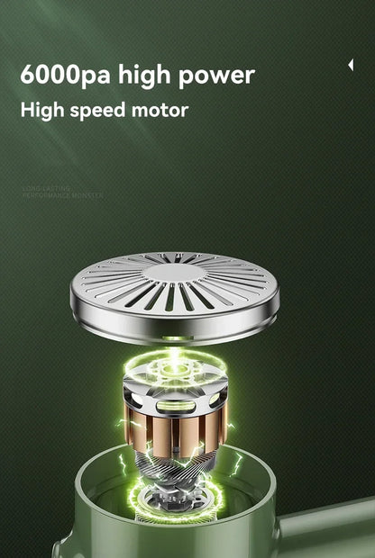 Xiaomi Car Vacuum Cleaner Wireless High Power Powerful Cleaning Dust Removal Multi Wet Dry Dual-Use Handheld Vacuum Cleaner