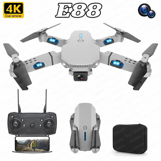 E88 Pro WIFI FPV Drone Wide Angle HD 4K 1080