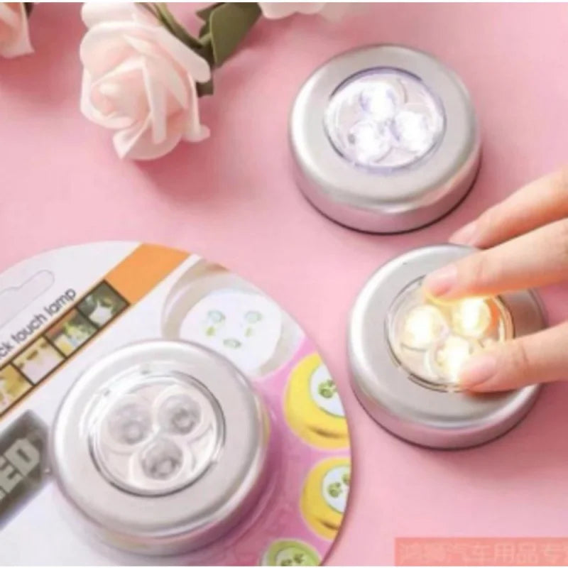 Lâmpada Adesiva de Toque Emergencial