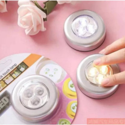 Lâmpada Adesiva de Toque Emergencial