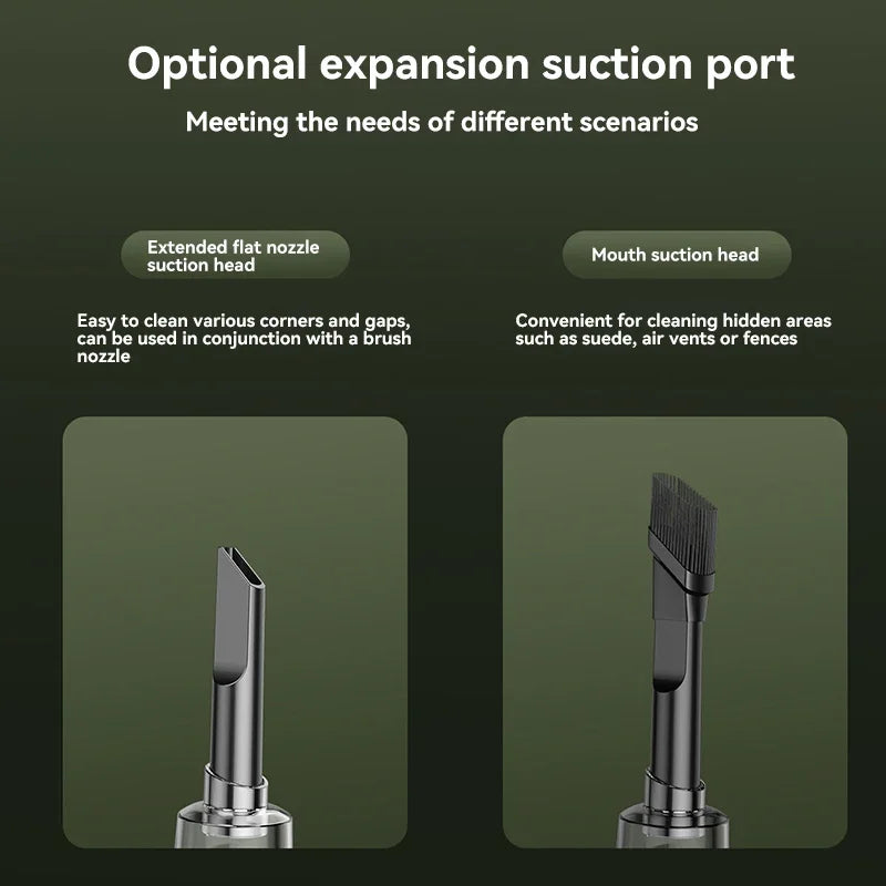 Xiaomi Car Vacuum Cleaner Wireless High Power Powerful Cleaning Dust Removal Multi Wet Dry Dual-Use Handheld Vacuum Cleaner