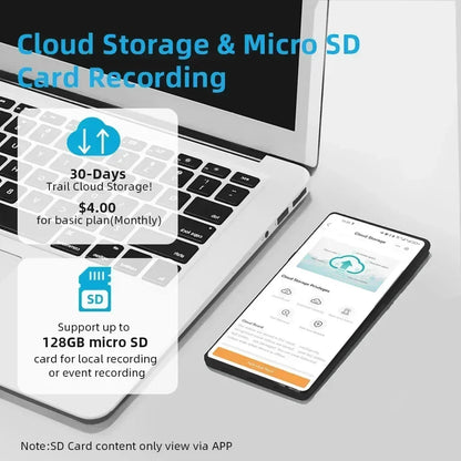 8MP Outdoor Wifi PTZ Camera Dual Lens Dual Screen AI Auto Tracking IP Video Surveillance Camera CCTV Two Way Audio