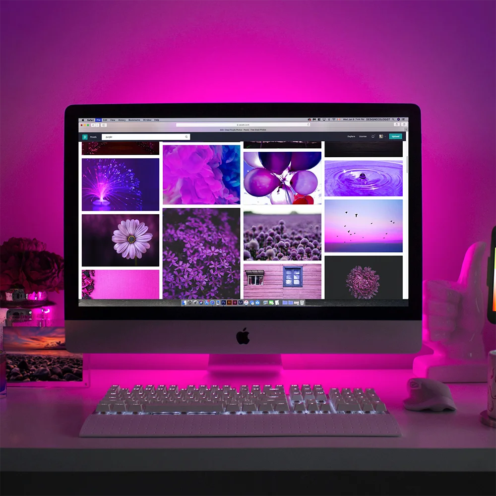 Fita LED RGB 5050 - 5 Metros | IP65 à Prova d'Água + Controle Remoto + Fonte 12V Bivolt